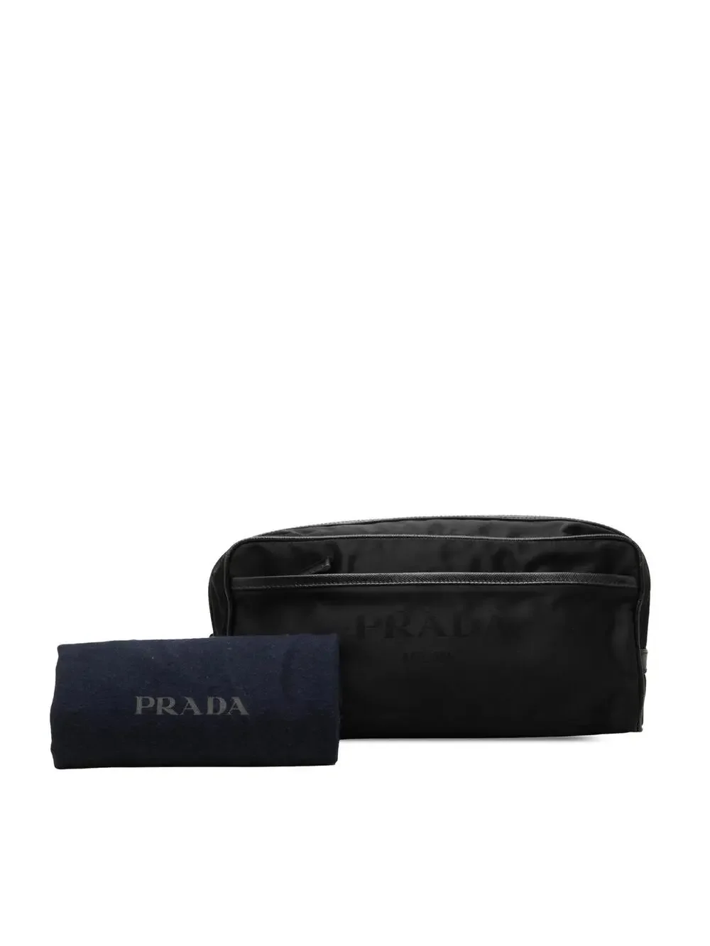 Prada Saffiano Trimmed Re Nylon Travel #340446P61B